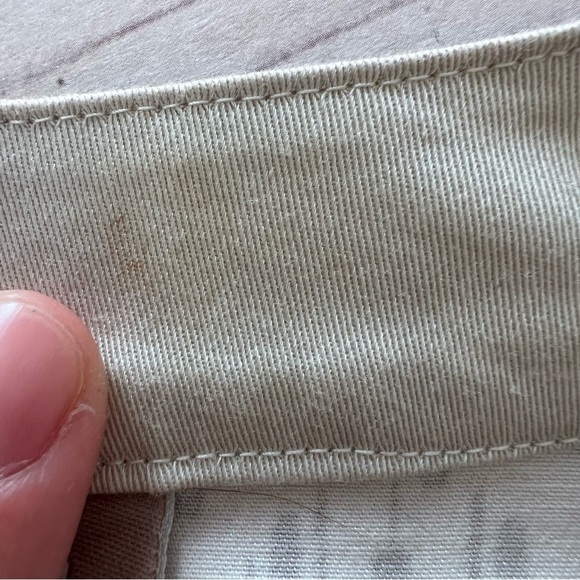 Chicos Cotton Stretch Blazer in Tan and Gray size XL - Picture 8 of 13